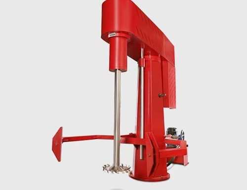 Laboratory twin shaft mixer