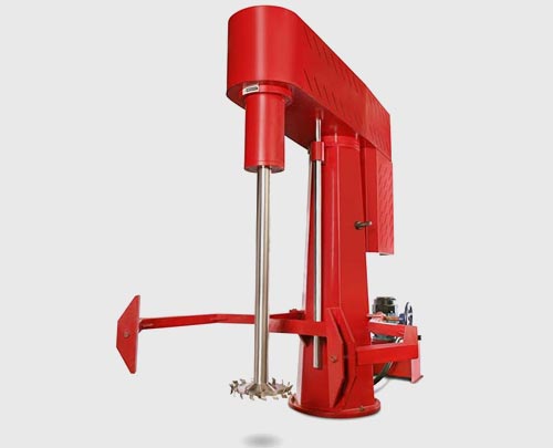 Laboratory twin shaft mixer