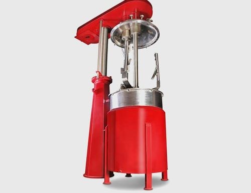 Laboratory vacuum mixer