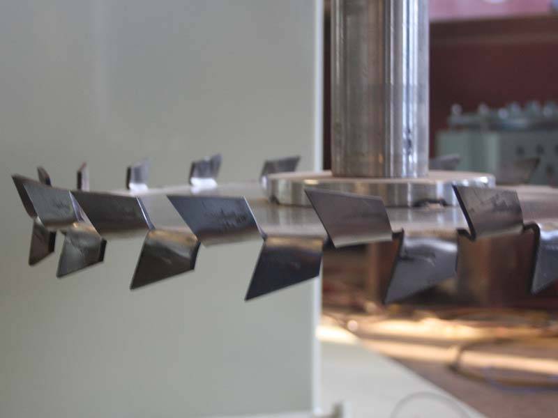 Cowl impeller - profile view